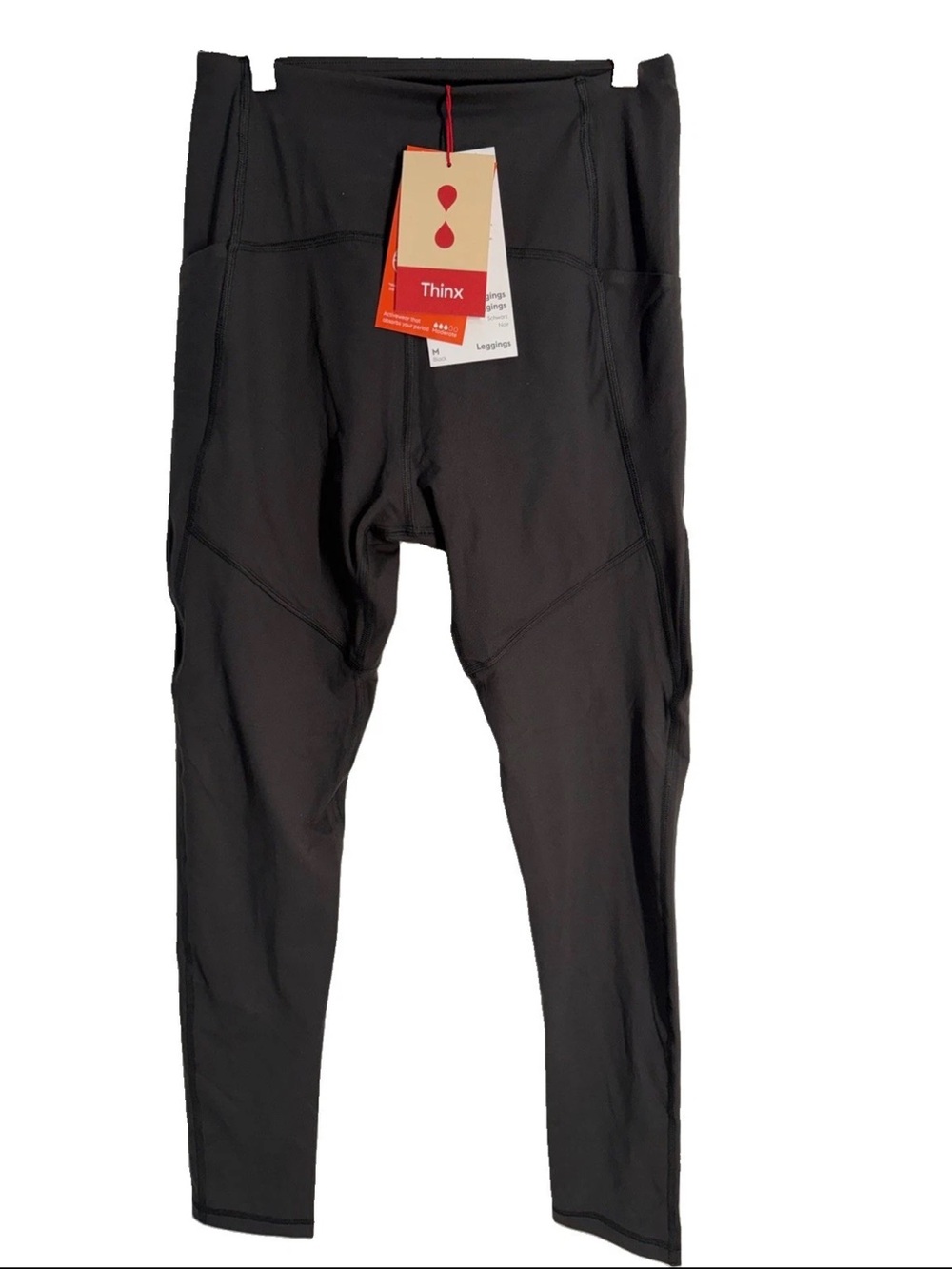 THINX Period Proof Leggings Black Sz M NWT $98